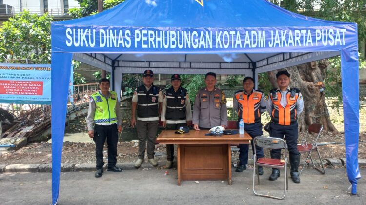 Sinergi Tiga Pilar, Kawasan Kebon Kacang Ditertibkan dari Aktivitas PKL dan Parkir Liar