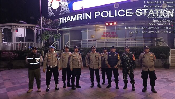 
					Sinergi Tiga Pilar Menteng Amankan Kawasan Bundaran HI, Menteng Tetap Aman Kondusif