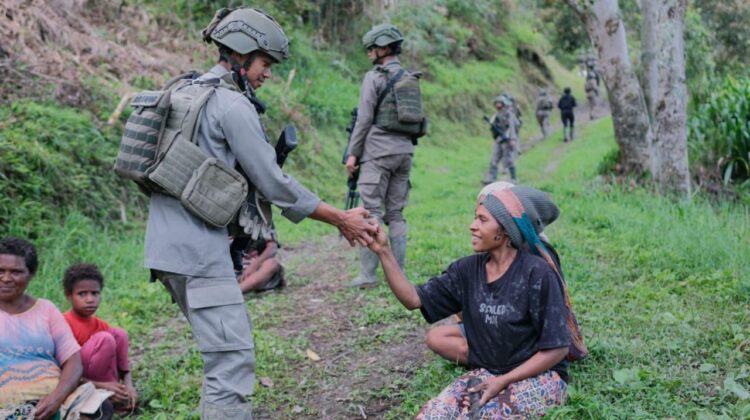 Patroli Satgas Damai Cartenz di Ilaga Berjalan Aman, Jalur Rawan Dipantau Intensif