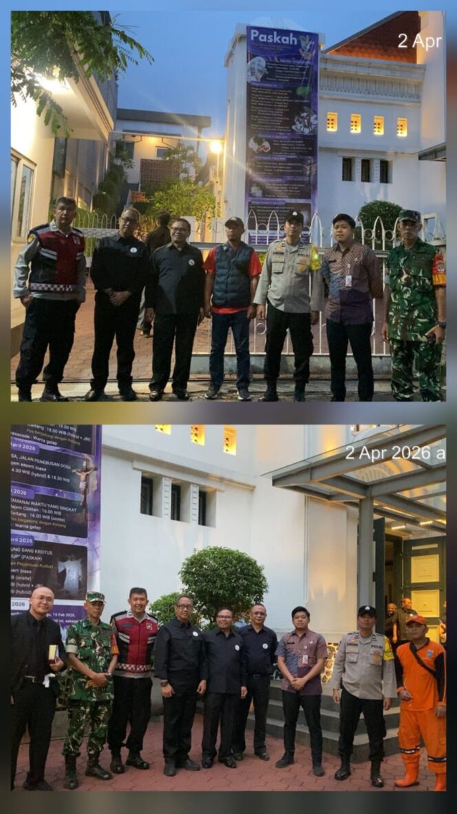 
					Pengamanan Ibadah Paskah di GKI Kwitang Berjalan Aman dan Kondusif
