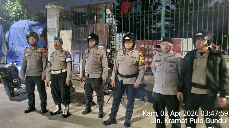Patroli Dini Hari Sapu Bersih Potensi Tawuran, Wilayah Johar Baru Tetap Kondusif