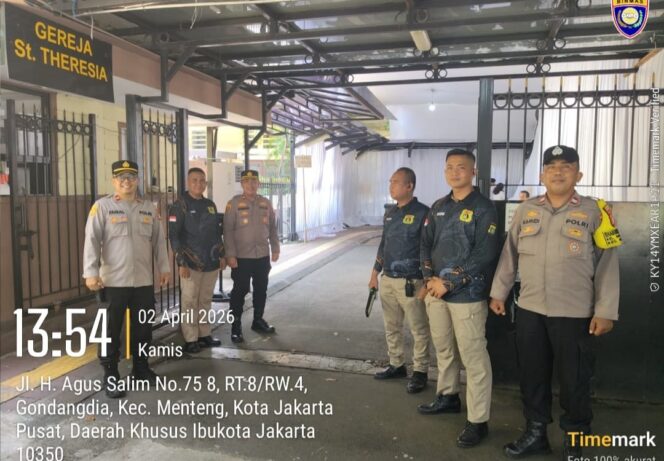 
					Polsek Metro Menteng Amankan Misa Kamis Putih Ekspatriat di Gereja St. Theresia Berjalan Khidmat