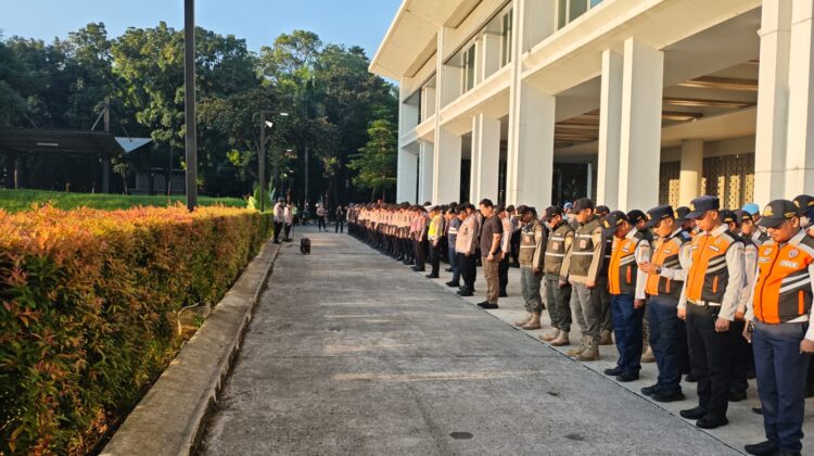 370 Personel Gabungan Amankan Kebaktian Rohani di Indonesia Arena, Sterilisasi Dilakukan Sebelum Ibadah