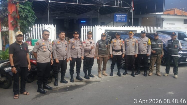 Kapolsek Johar Baru Turun Langsung, Pastikan Pengamanan Ibadah Jumat Agung dan Paskah Berjalan Optimal