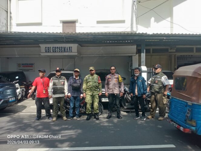 
					Sinergi TNI-Polri Jaga Ibadah Jumat Agung, di Gereja GBI Getsemani Situasi Tetap Kondusif