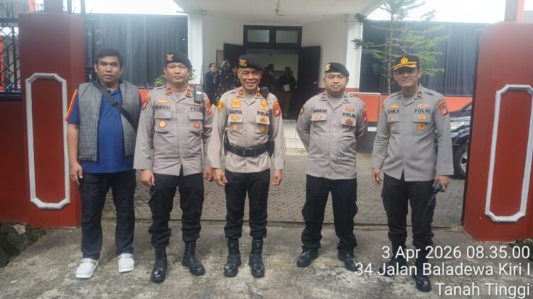 Polri Hadir Berikan Rasa Aman, Ibadah Jumat Agung di Gereja GPIB Maranatha Berlangsung Khidmat