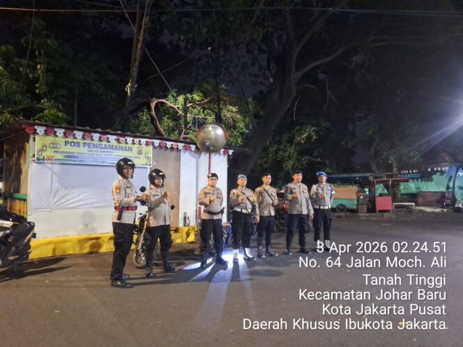 
					Jelang Ibadah Jumat Agung, Polsek Johar Baru Intensifkan Patroli Cipta Kondisi, Situasi Wilayah Aman Kondusif