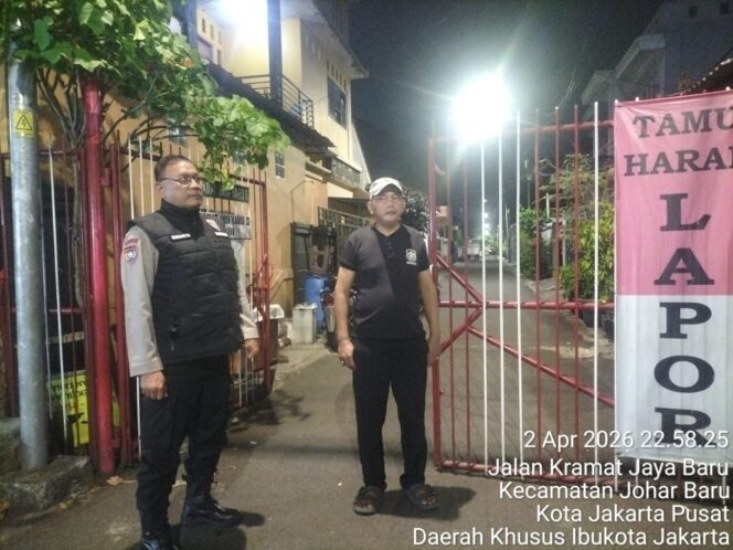 
					Sambang Pos Kamling RW 01 Johar Baru, Bhabinkamtibmas Perkuat Sinergi Jaga Kamtibmas