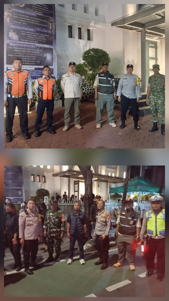 
					Ratusan Jemaat Ikuti Ibadah Jumat Agung di GKI Kwitang, Pengamanan Berjalan Kondusif