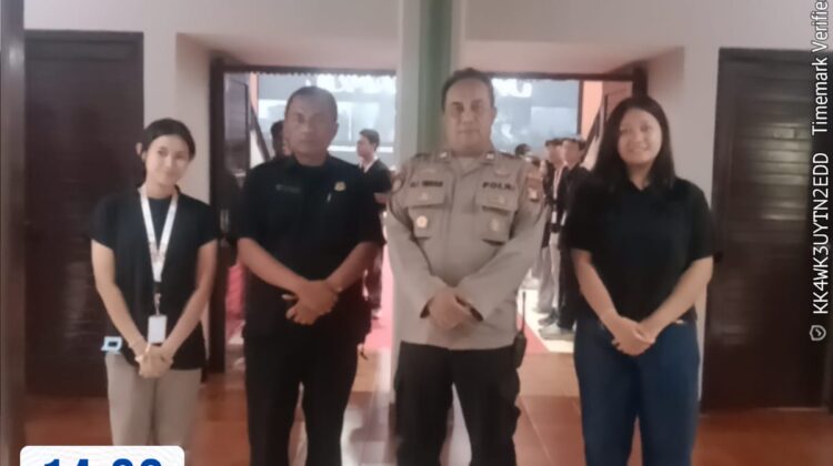 Pengamanan Polisi Iringi Tablo Jalan Salib di Kolese Kanisius Menteng Berjalan Tertib dan Khidmat