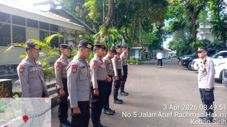 Sinergi Polda Metro Jaya dan Polsek Menteng Amankan Misa Jumat Agung di Gereja Anglikan
