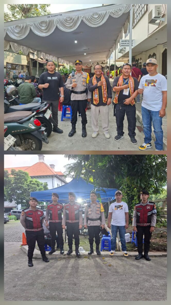 
					Pengamanan Ibadah Jumat Agung di Gereja Hati Kudus Berlangsung Aman dan Kondusif