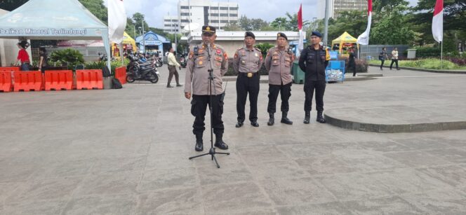 
					Wakapolsek Sawah Besar Pimpin Apel Pengamanan Paskah di Katedral, 109 Personel Disiagakan