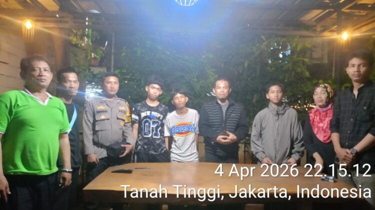 Respon Cepat Bhabinkamtibmas Polsek Johar Baru Selesaikan Masalah Warga Secara Kekeluargaan