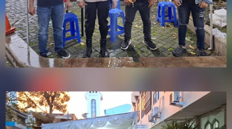Pengamanan Ibadah Paskah di Gereja Hati Kudus Berlangsung Aman, 900 Jemaat Hadiri Misa Vigili