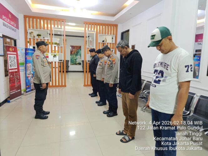 
					Diguyur Hujan, Apel Patroli Cipta Kondisi Johar Baru Tetap Digelar Demi Keamanan Wilayah