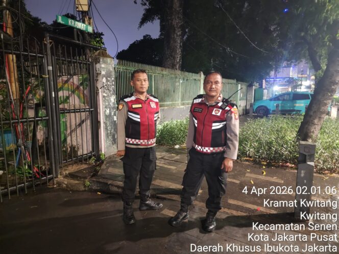 
					Polsek Senen Lakukan Ploting Dini Hari, Antisipasi Tawuran hingga Kejahatan 3C