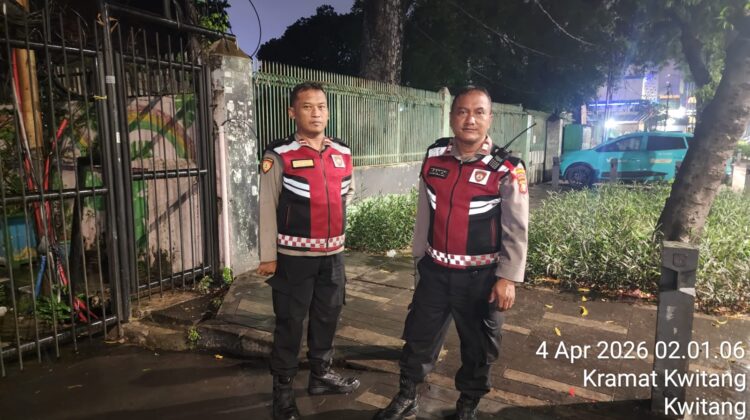 Polsek Senen Lakukan Ploting Dini Hari, Antisipasi Tawuran hingga Kejahatan 3C