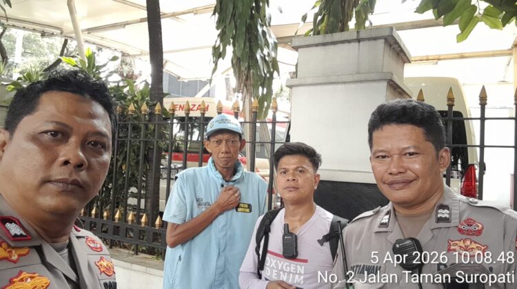 Polisi Hadir, Ibadah Paskah di Gereja GPIB Paulus Menteng Berlangsung Tertib dan Kondusif