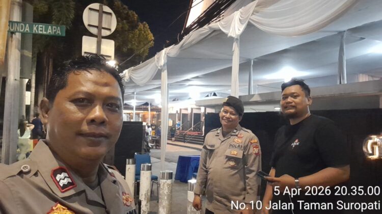 Polisi Hadir, Ibadah Paskah di Gereja GPIB Paulus Menteng Berlangsung Tertib dan Kondusif