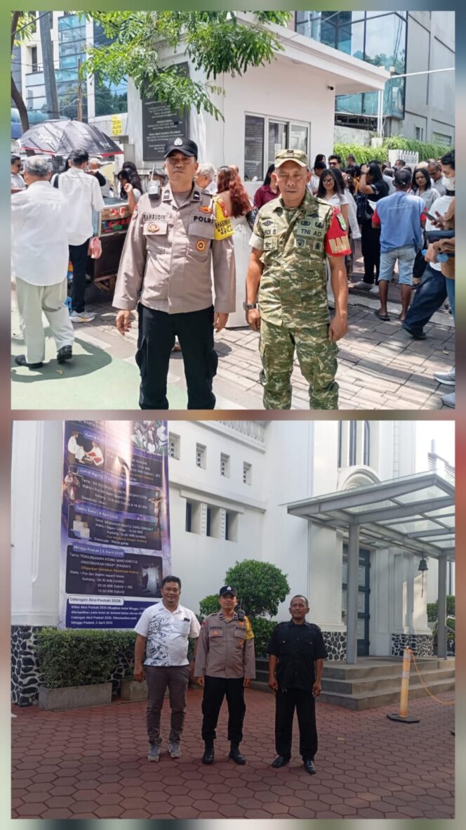 
					Pengamanan Ibadah Paskah di Kwitang Berlangsung Aman dan Kondusif