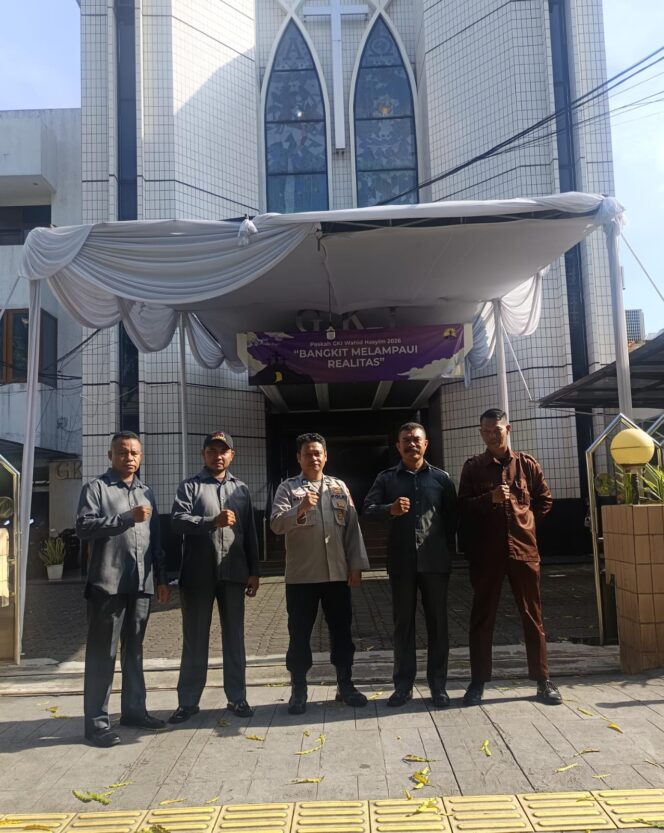 
					Polsek Metro Tanah Abang Amankan Kegiatan Ibadah Paskah Di Gki Wahid Hasyim