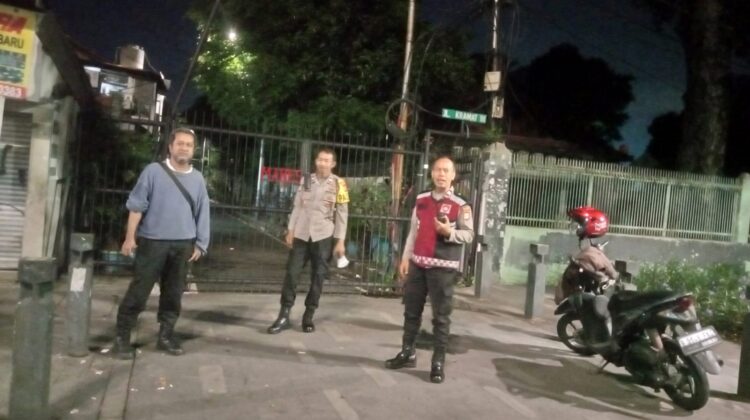 Polisi Lakukan Ploting Dini Hari, Antisipasi Tawuran dan Gangguan Kamtibmas di Senen