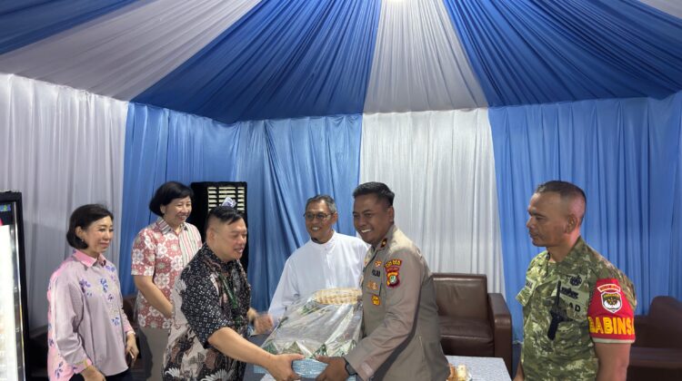 Katedral Apresiasi Pengamanan Paskah 2026, Kapolsek Sawah Besar Terima Ucapan Terima Kasih