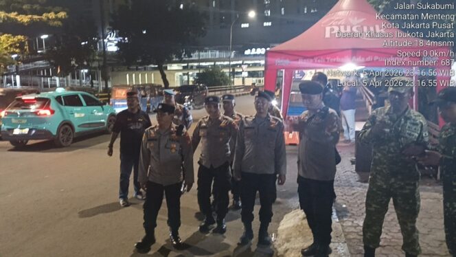 
					Sinergi Tiga Pilar Jaga Perbatasan Menteng, Situasi Tetap Kondusif