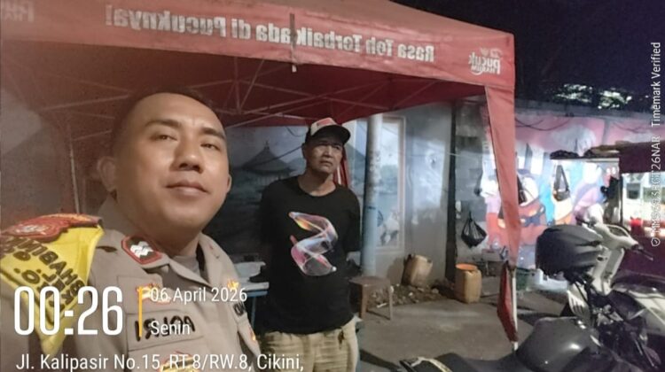 Sinergi Polisi–Warga Perkuat Pengamanan Perbatasan Kalipasir Menteng