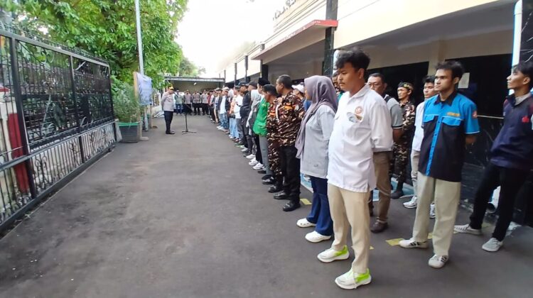 Apel Sabuk Kamtibmas 2026 di Senen, Kapolsek Ajak Warga Jaga Stabilitas Wilayah