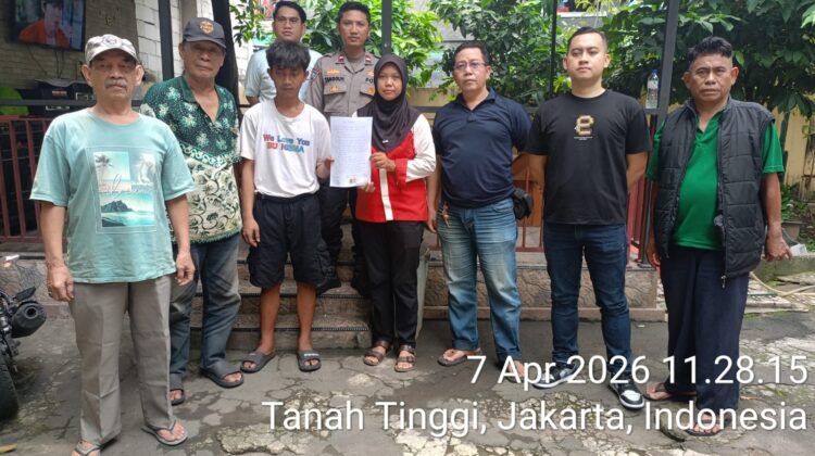 Humanis dan Cepat Tanggap, Polsek Johar Baru Selesaikan Kasus Pencurian Secara Kekeluargaan