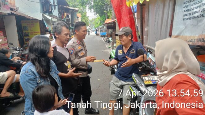 
					Jaga Lingkungan Aman, Bhabinkamtibmas Tanah Tinggi Intensifkan Sambang Dialogis Bersama Warga