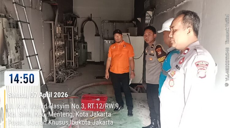 Gerak Cepat Polisi Tangani Ledakan Gardu PLN di Menteng, Listrik Segera Dipulihkan