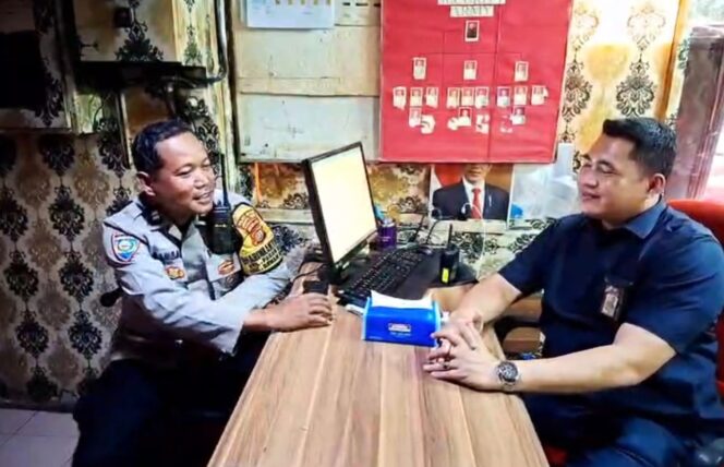 
					Bhabinkamtibmas Pasar Baru Intensifkan Sambang, Perkuat Sinergi Kamtibmas Bersama Satpam