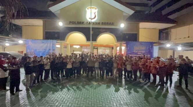 
					Apel Sabuk Kamtibmas dan Halal Bihalal Perkuat Sinergi Polsek Sawah Besar dengan Ormas Dan Potmas