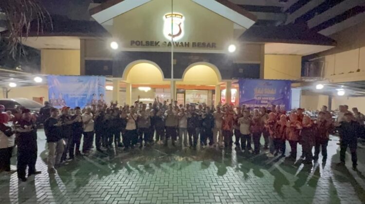 Apel Sabuk Kamtibmas dan Halal Bihalal Perkuat Sinergi Polsek Sawah Besar dengan Ormas Dan Potmas