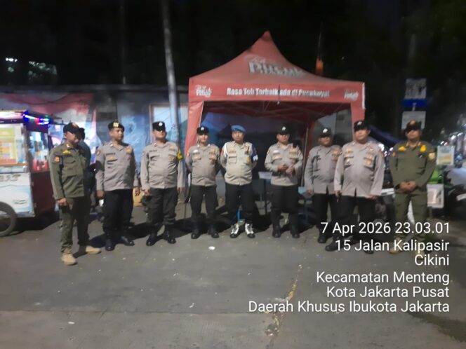 
					Sinergi Tiga Pilar Jaga Perbatasan Kwitang Kalipasir Menteng, Patroli Diperkuat Malam Hari