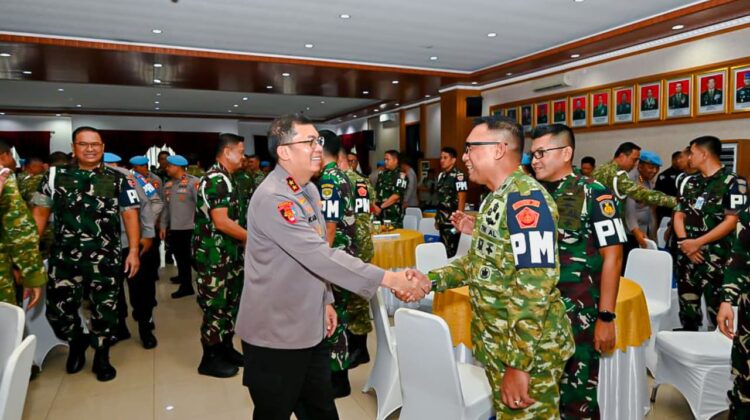 Perkuat Soliditas, POM TNI dan Propam Polri Gelar Coffee Morning & Halal Bihalal 1447 H