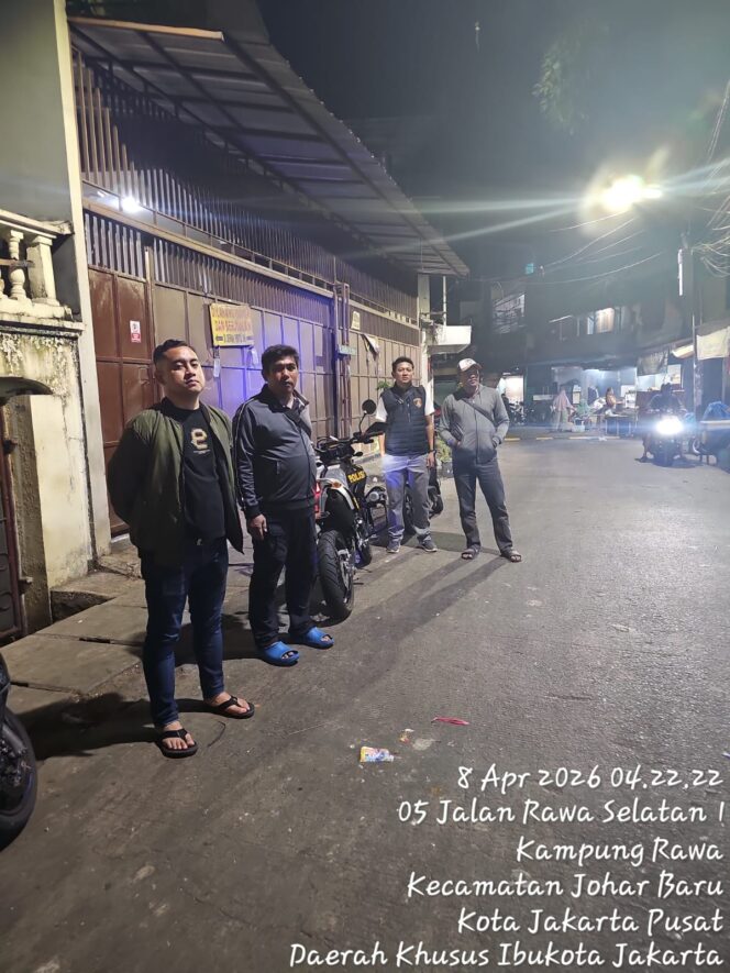 
					Unit Reskrim Patroli Subuh, Antisipasi Tawuran dan Kejahatan Jalanan di Johar Baru