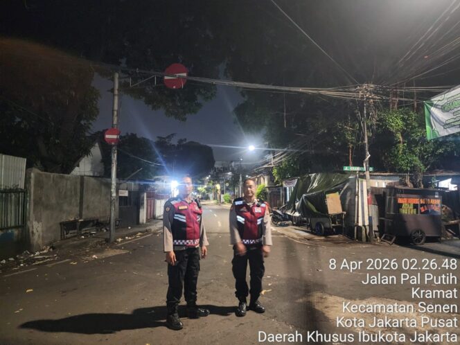 
					Polsek Senen Gelar Ploting Dini Hari, Antisipasi Tawuran dan Gangguan Kamtibmas di Jakarta Pusat