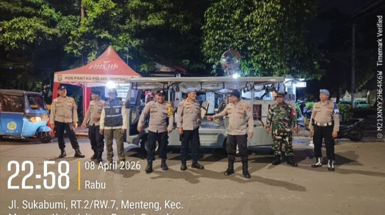 Tiga Pilar Menteng Tingkatkan Patroli Malam di Batas Wilayah Menteng Tenggulun