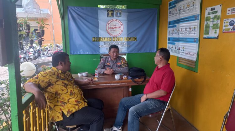 Bhabinkamtibmas Kebon Kacang Intensifkan Sambang Warga, Perkuat Sinergi Kamtibmas di RW 07
