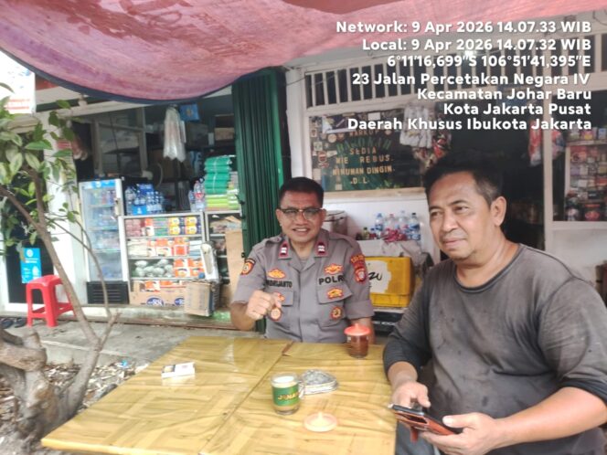 
					Sambang Dialogis di Pemukiman Warga Johar Baru, Ciptakan Lingkungan Aman dan Guyub