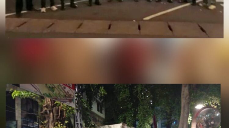 Patroli Gabungan dipimpin Kapolsek Senen, Tiga Pilar Senen Antisipasi Gangguan Kamtibmas