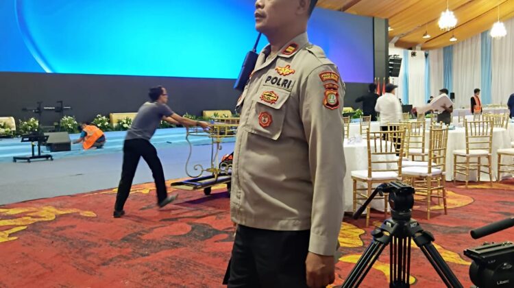 Polsek Metro Tanah Abang Gelar Apel Pelayanan MUNAS XVI IPSI Tahun 2026 di Hotel Sultan