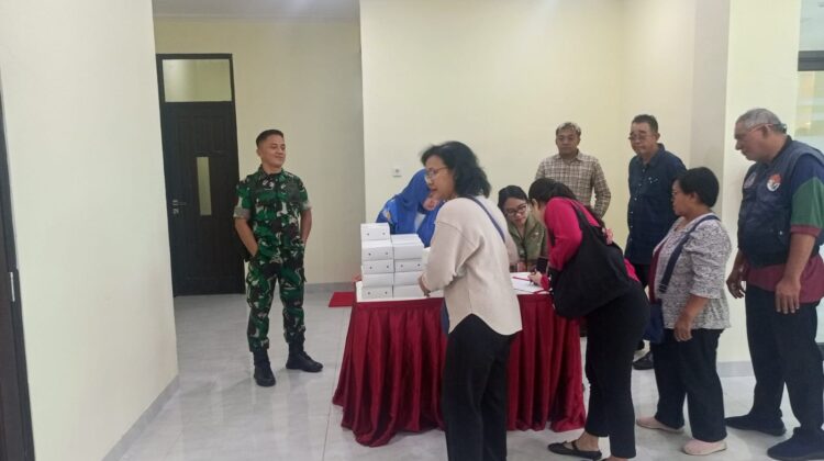 Polri ikut monitoring Sosialisasi Lahan TNI AD di Kwini Senen, Warga Minta Kejelasan Status dan Nasib Hunian,situasi kondusif