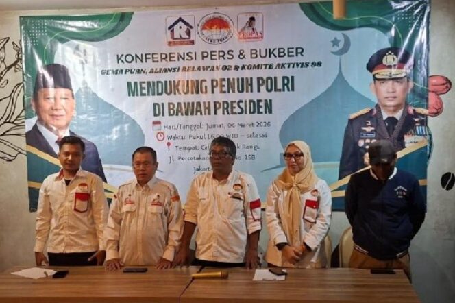 
					Aliansi Relawan 02 dan Gema Puan Tolak Intervensi, Dukung Stabilitas Polri