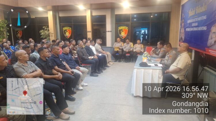 Sinergi Keamanan Wilayah, Polsek Metro Menteng Gandeng Chief Security dan Pengelola Gedung