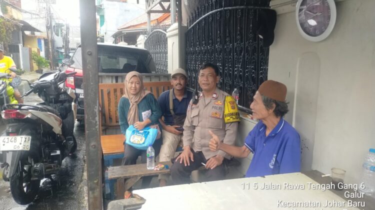Sentuhan Siang Hari di Gang Permukiman, Polisi dan Warga Galur Perkuat Benteng Keamanan Lingkungan